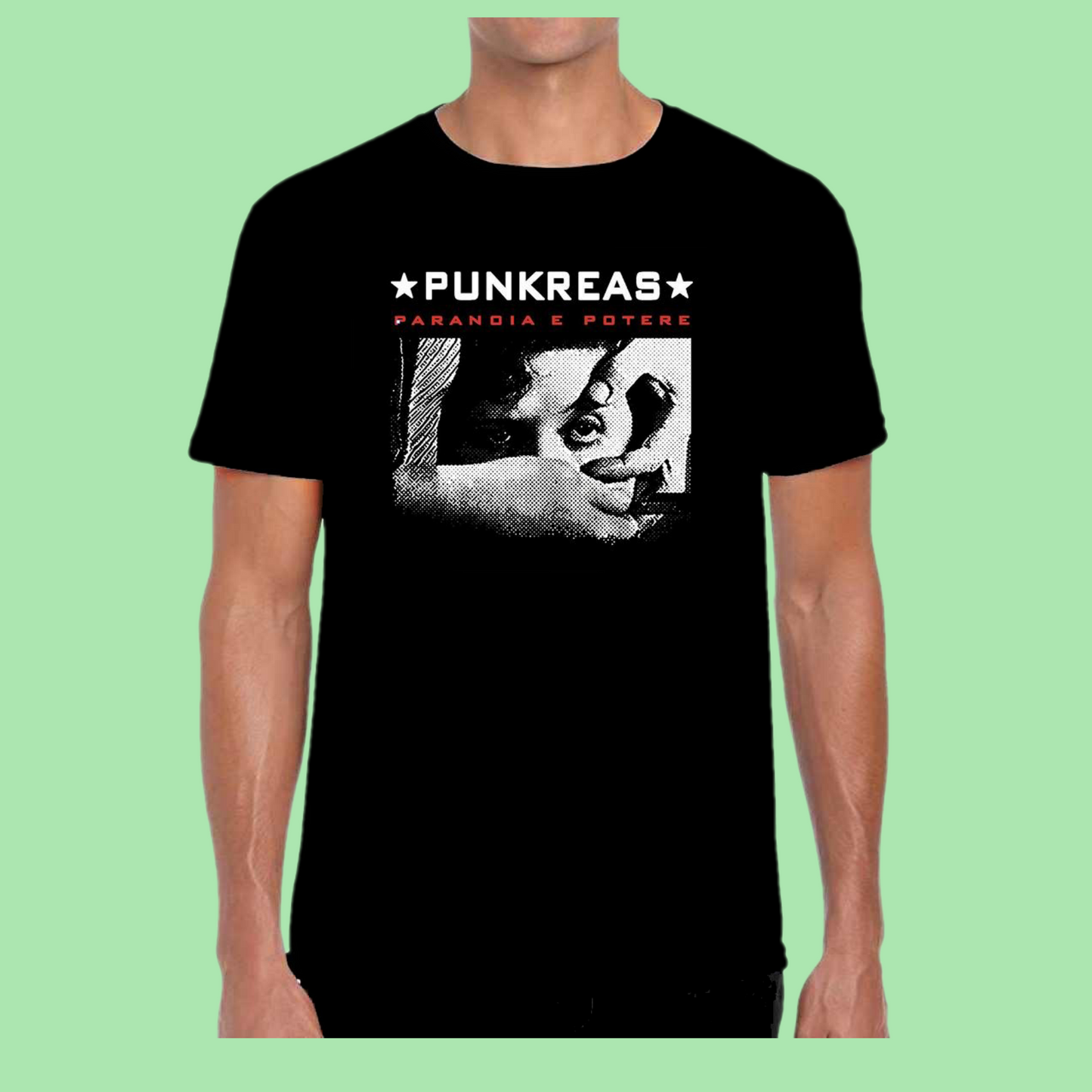 Tshirt Paranoia e Potere Artwork (Nera)