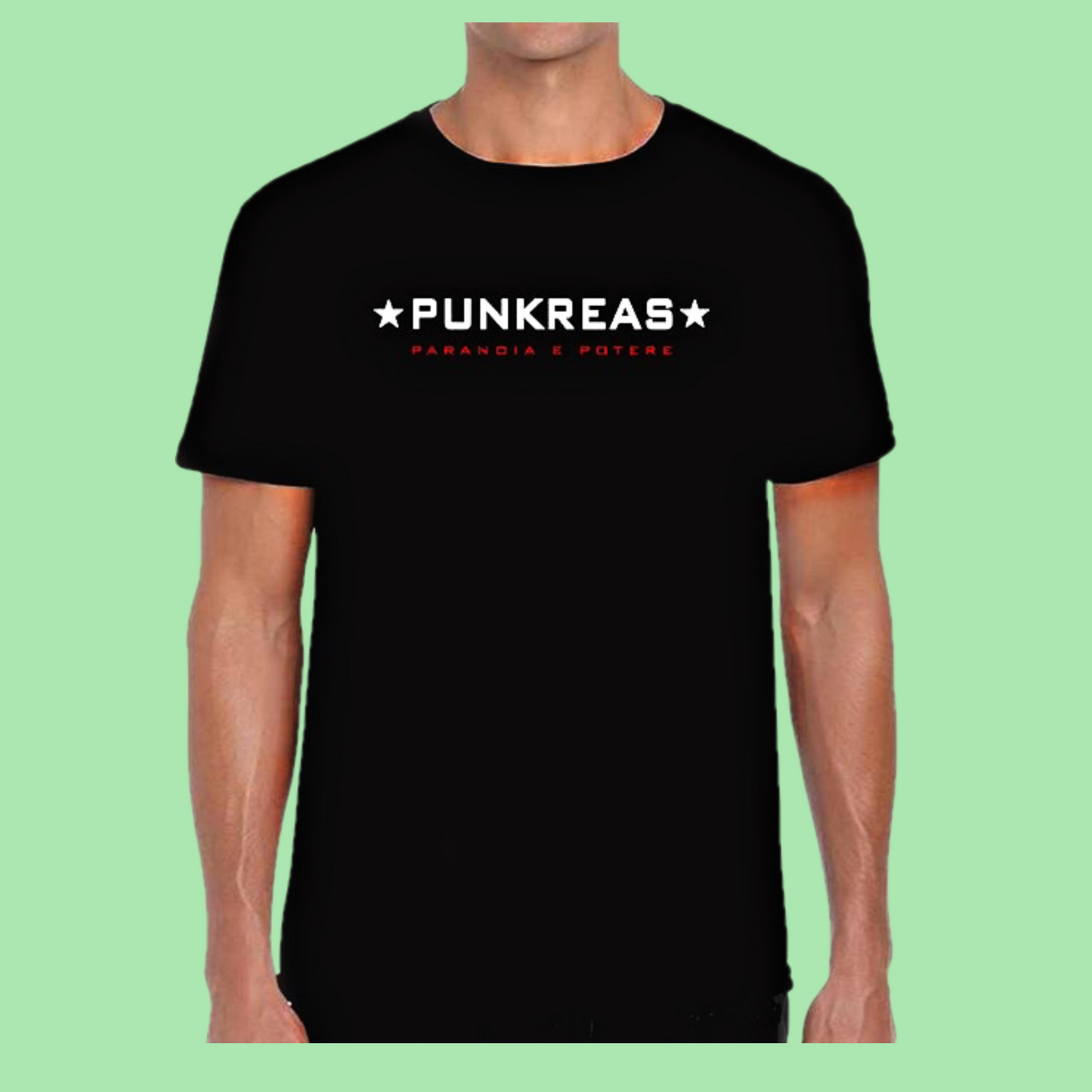 Tshirt Paranoia e Potere (Nera)